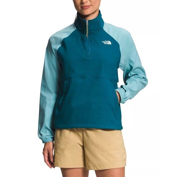 The North Face Blue And Gray Class V Quarter‎ Zip Pullover Windbreaker Size 3X